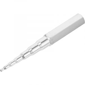 Clé à tube universelle manuelle pour réfrigération, outil d'expansion de tuyau, outil d'expansion de tuyau d'échappement, outil en acier argenté