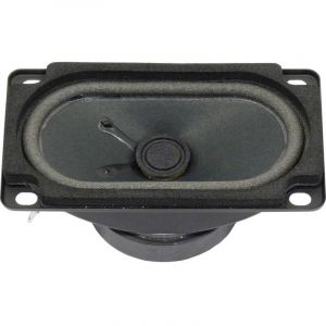 Visaton - sc 5.9 om - 4 Ohm 3.5 pouces 9 cm Haut-parleur large bande 10 w 4 ω noir ovale