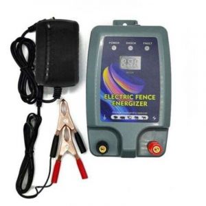 Cl&ocirc;ture &eacute;lectrique de 5 km, cl&ocirc;ture &eacute;lectrique solaire pour animaux, cl&ocirc;ture &eacute;lectrique pour animaux, contr&ocirc;leur d'&eacute;levage &eacute;lectrique