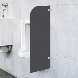 Cloison d'urinoir pour homme, mur de honte de toilettes, montage mural, cloison d'urinoir, mur d'urinoir, brise-vue pour toilettes, mur d'urinoir, 90