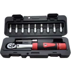 Trimec - Clé dynamométrique Jeu de clés dynamométriques combinées pour entretien de vélo, clé dynamométrique prédéfinie de 2 à 24NM-