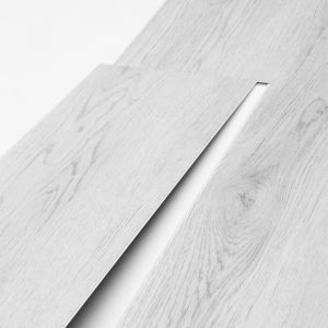 Mophorn - Dalles de sol en vinyle &agrave; embo&icirc;ter 1220 x 185 mm, 10 dalles, &eacute;paisseur 5,5 mm, grain de bois gris clair, rev&ecirc;tement de sol &agrave; faire soi-m&ecirc;me