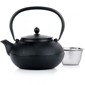 Bouilloire a the avec infuseur en fonte emaillee cast line 1 l