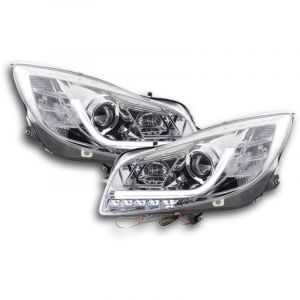 Fk Automotive - Phares Daylight led feux de jour Opel Insignia 08-13 chrome -