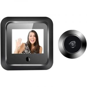 Judas de porte num&eacute;rique, moniteur d'&eacute;cran HD 2,4 pouces, cam&eacute;ra judas de porte d'entr&eacute;e grand angle de 120 degr&eacute;s, visionneuse de judas num&eacute;rique