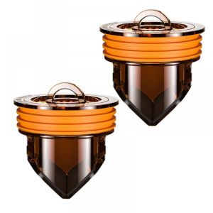 Siphon de sol anti-refoulement, clapet anti-retour pour lavabo de douche, siphon de sol à suspension magnétique, marron, 2 pièces