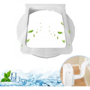 Tuyau Climatiseur Mobile Adaptateur Clim Fenetre,Climatiseur Adaptateur de Tuyau de Fen&ecirc;tre Interface,pour Climatiseur Mobile 150mm Coupleur de Tube