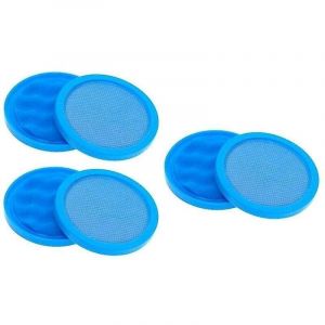 Lot de 6 filtres en coton pour aspirateur Puppyoo D-9002 D9002, remplacement de nettoyage, diam&egrave;tre 11