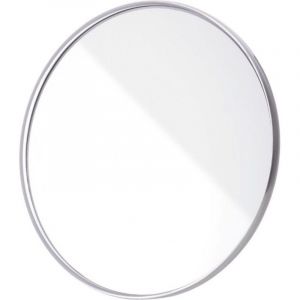 Miroir de maquillage grossissant x30 avec ventouse - Miroir grossissant rond - Miroir de douche portable - Pour un maquillage et des soins de la peau