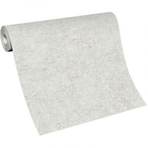 Erismann - bricoflor Papier Peint effet brique et pierre blanc et beige Papier Peint intiss&eacute; pour cuisine, salon & plus Tapisserie effet pierre et