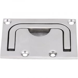 Poign&eacute;e de Tirage Bateau de Trappe, Poign&eacute;es de Levage pour Affleurement Poign&eacute;e de Traction en Acier Inoxydable Casier de Trappe Affleurant de Bateau