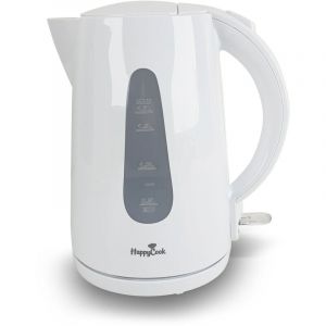 Bouilloire Telefunken happy cook blanche avec filtre amovible - 1,7L - 2200W