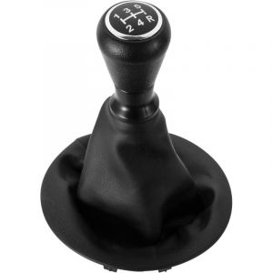 Pommeau de Levier de Vitesse avec Soufflet Compatible pour Peugeot Partner 2008-2022 Citroen Berlingo III MK3