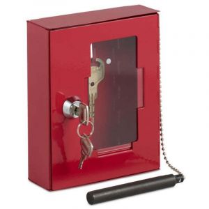 Boite a cles de secours avec rabat