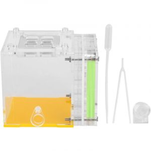 TONYSA Fourmilière et boîte d'élevage de fourmis, boîte d'élevage en acrylique, fourmilière de type « nid manoir », fourmilière à plusieurs trous, 8