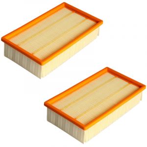 Set mit 2 kompatiblen Kolbenfiltern mit K&auml;rcher NT 25/1 Ap, NT 35/1 Ap, NT 35/1, NT 45/1, NT 55/1, NT 361, NT 561, NT 611 Tact, Te, M, &Ouml;ko f&uuml;r
