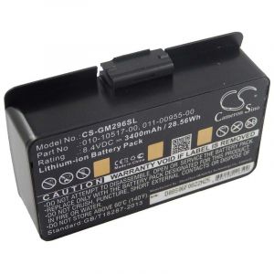 Vhbw - 1x Batterie compatible avec Garmin GPSMap 495, 496 gps, appareil de navigation (3400mAh, 8,4V, Li-ion)