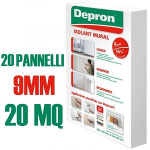 Panneaux isolants Depron 9MM (125 x 80) pack 20Mq
