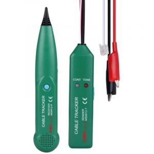 MS6812 Traceur Cable, Cable Tracker, Detecteur Cable Robot Tondeuse, Traceur De C&acirc;ble Portable, Testeur De C&acirc;ble T&eacute;l&eacute;phonique, Traceur Cable