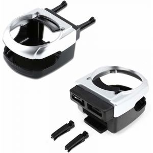 Memkey - 2 Pièces Support de Verre de Voiture, Universel Réglable Tasse de Boisson Porte-gobelet, Support de Boisson Multifonctionnel D'automobile,