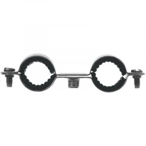 Novipro - collier double isolé pour tube de 14 mm - boite de 50