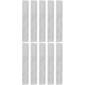 10 pièces accessoires de pompe rectangulaire en fonte de plaque de soupape de compresseur d'air pour cylindre de 51mm