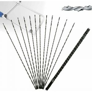 12 pièces Lames de Scie à Chantourner avec Dents en Spirale pour Scie de Coupe en Bois Métal (4)