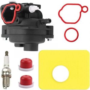 Carburateur de tondeuse &agrave; gazon 799583 pour moteurs Briggs & Stratton 300E 450E 500E ovh 125cc 140cc 08P502 09P602 Series Remplace 591160 595656