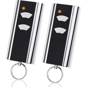 2 pi&egrave;ces T&eacute;l&eacute;commande de Garage pour Normstahl Entrematic RCU 433-2, RCU 433-4, EA433 2KM, Compatible avec Crawford Normstahl 433.92 Code tournant