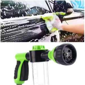 Buse de pulv&eacute;risation de pistolet de lavage Pistolet &agrave; eau en mousse voiture pour canon &agrave; mousse tuyau pulv&eacute;risateur distributeur Blaster pistolet de