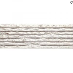 R&eacute;flex Boutique - Carrelage effet parement Castellana blanc neige 15&times;45 cm