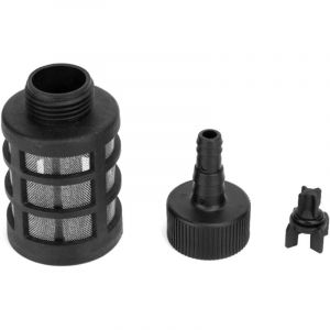 Lot de 2 filtres de tuyau d'aspiration durables pour nettoyeur haute pression, pompe &agrave; eau, filtres d'aspiration, filtres de tuyau d'arrosage,