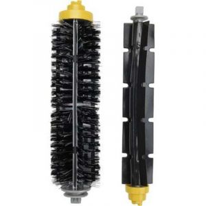 2 articles rouleaux principaux, pour iRobot Roomba s&eacute;rie 600 et 700. Brosse pour iRobot Roomba multifonction en poils et silicone