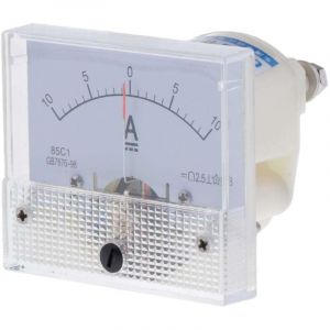 Ampèremètre Analogique DC Ampèremètre 85C1 Mètre de Circuit Automatique de Haute Qualité, 0-10A