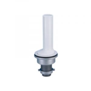 Lira - Bonde anti acide pour laboratoire chimique, diam&egrave;tre 90 mm, tube 240 mm, blanc