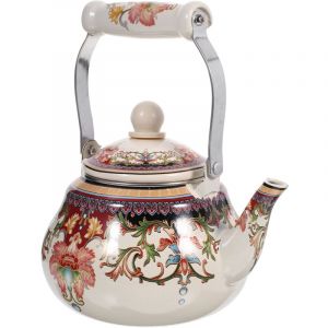 Feiyue - Bouilloire à thé en émail pour cuisinière à gaz Bouilloire à eau épaissie Bouilloire à eau chauffante