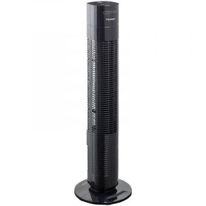 Ventilateur colonne oscillant BESTRON AFT770ZRC 35W 3 vitesses H78cm Noir