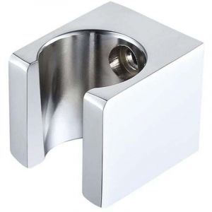 ZVD - Support Douche Tout en Laiton Support Douchette Mural Support Pommeau de Douche pour Baguette de Pulv&eacute;risateur &agrave; Main Pour Salle de Bain Chrome