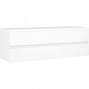 Mexen Orio meuble de salle de bain sous lavabo 140 cm, 2 tiroirs, blanc mat - 91A10-14047-2-BFF01