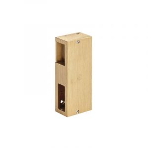 Gâche électrique en applique N.3 bis Beugnot Jaune/Doré 50 Droite Emission 120 50 50