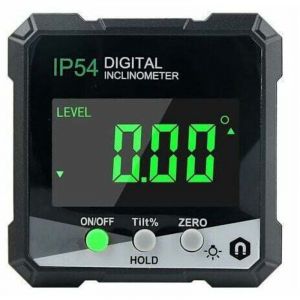 Tuserxln - D&eacute;tecteur d'angle num&eacute;rique, rapporteur/jauge d'angle avec &eacute;cran lcd, inclinom&egrave;tre avec aimant, mesure d'angle num&eacute;rique