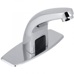 Robinet De Capteur Infrarouge Automatique, Robinet Lave Main, Robinet D'eau De Lavabo De Salle De Bains De Cuisine Avec La Bo&icirc;te De Commande