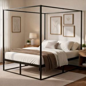 Lit à Baldaquin Batoni 140 x 200 cm