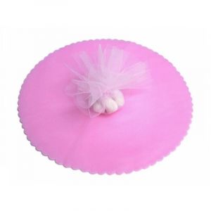 50 Voiles De Tulle Pour Drag&eacute;es De Mariage Organza Rond Mariages Bapt&ecirc;mes Graduations Drag&eacute;es Rose