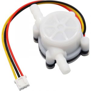 Capteur de D&eacute;bit d'eau YF-S401 DC 3.5-24V Capteurs &agrave; Effet Hall 0,5-5L / Min D&eacute;bitm&egrave;tre pour Machine &agrave; caf&eacute; Convient au Chauffe-Eau, &agrave; la Machine &agrave;