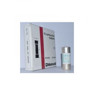 L'ebenoid - Fusible 80A cartouche 22X58mm aM usage industriel (boite de 10) hpc 120kA 500V avec percuteur ebenoid 060580