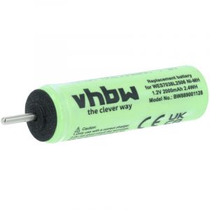 Vhbw - Batterie compatible avec Panasonic ER-GB40, ER-5209, ER-CA35, ER-CA70, ER-GB60, ER-5210 rasoir tondeuse &eacute;lectrique (2000mAh, 1,2V, NiMH)