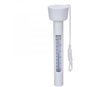 Thermom&egrave;tre pour Piscine - Indicateur De Chaleur Avec Cordon Thermom&egrave;tre Flottant 0-50℃ pour Piscine, &Eacute;tang, Spa, Aquarium et Bassin Ext&eacute;rieur