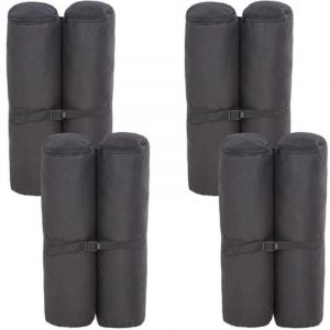 DPZO Lot de 4 sacs de lestage - sac de sable, sac de poids, sac de fixation