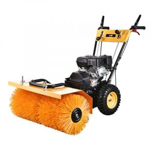 Feider - produit reconditionné] Balayeuse thermique 196 cm³ - Moteur 4 temps, Démarrage électrique, 80 cm - Reconditionnée